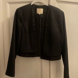Cropped open Rebecca Taylor blazer